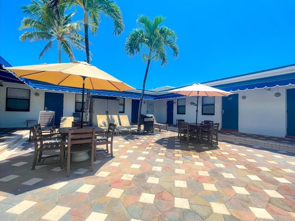 Property building, BBQ facilities