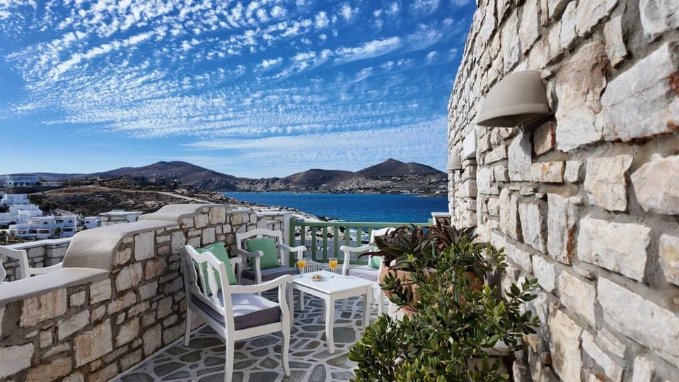 Day, Balcony/Terrace, Seating area, Sea view