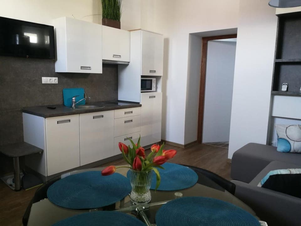 Living room, Seating area, Dining area, minibar, pet friendly, stove