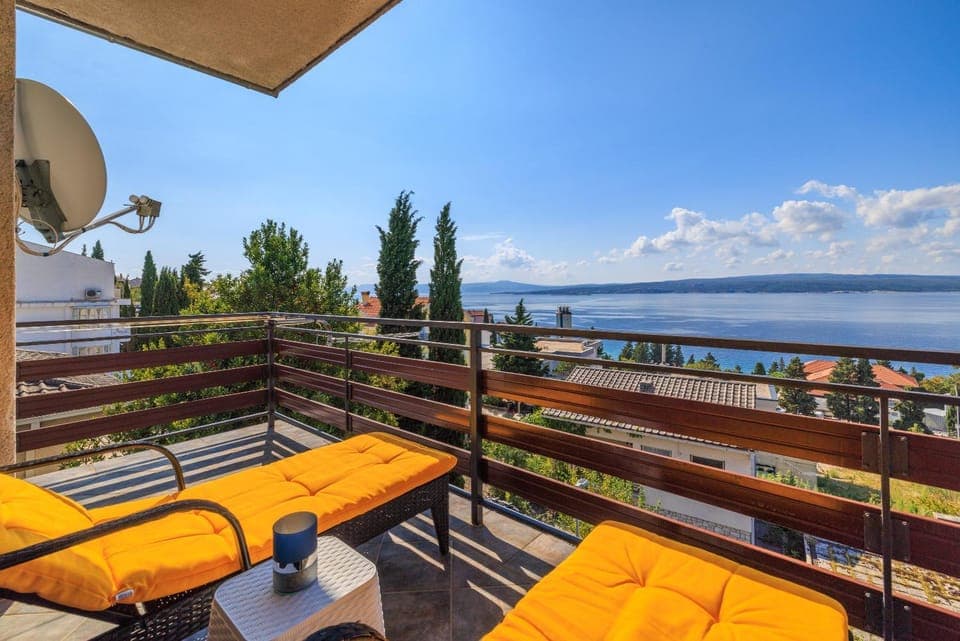 View (from property/room), Balcony/Terrace, Sea view