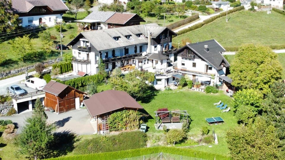 Property building, Natural landscape, Bird's eye view
