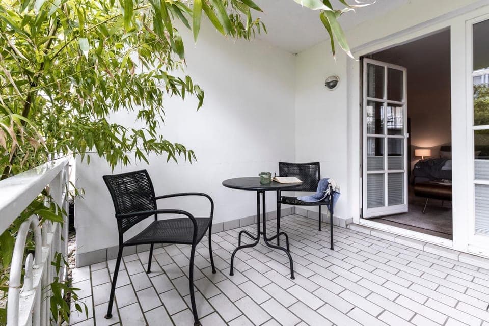 Balcony/Terrace, Garden view