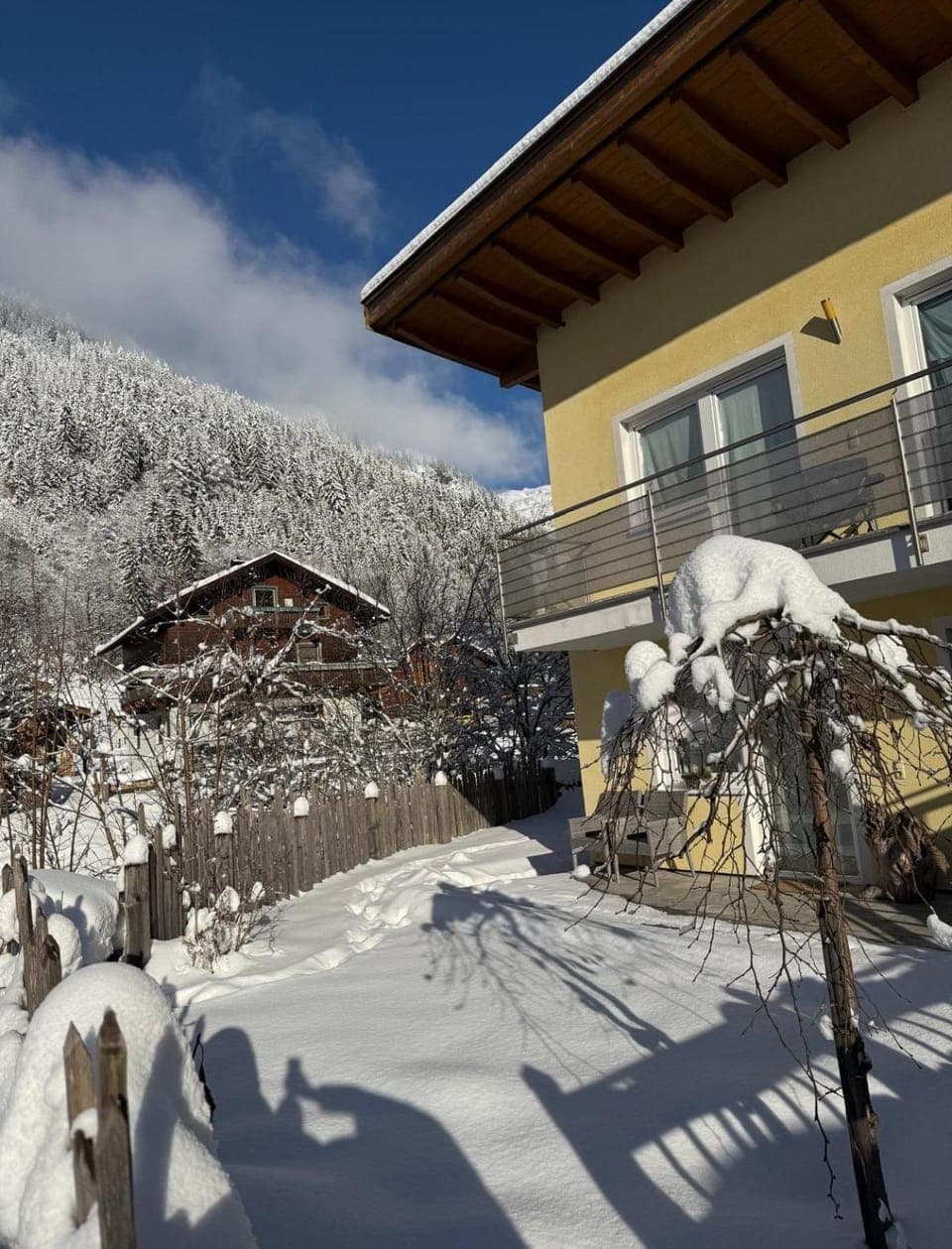 Property building, Winter