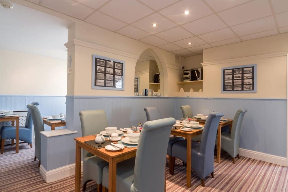 Dining area, Breakfast