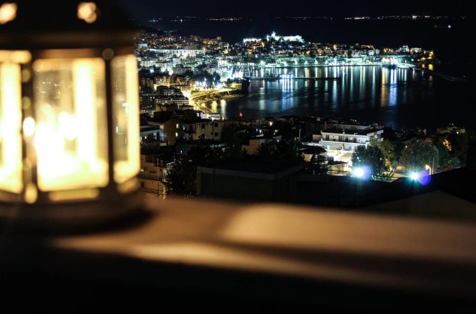 Night, Sea view