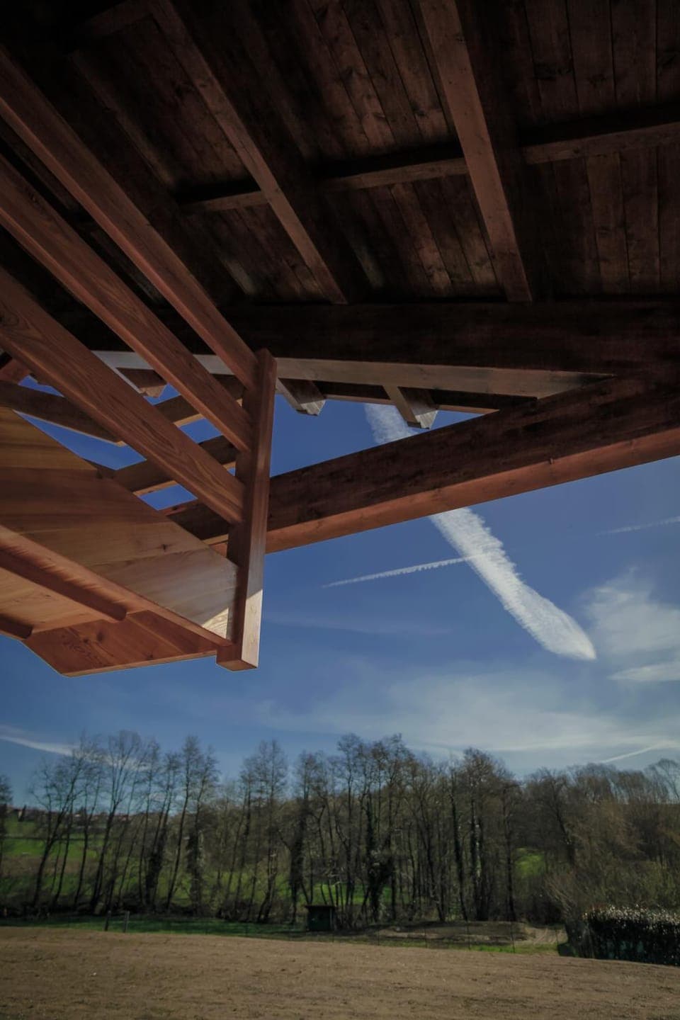 Property building, Garden view