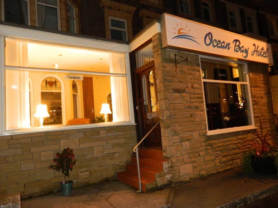 Patio, Facade/entrance, Property logo or sign, On site