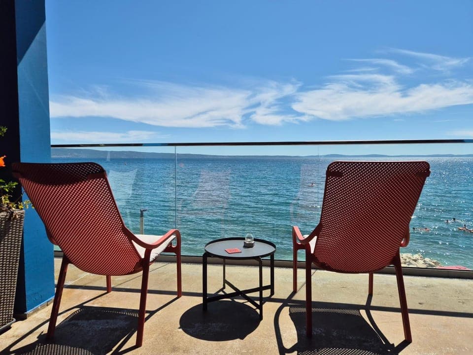 View (from property/room), Seating area, Sea view