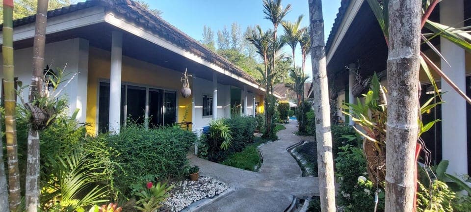 Property building, Garden, Garden view