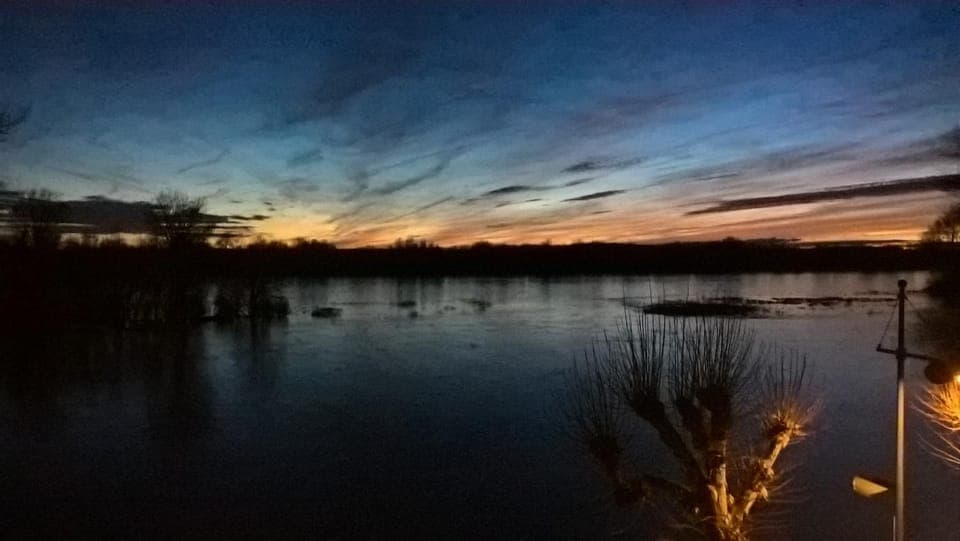 Natural landscape, Sunset