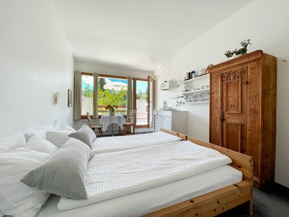 Bed, Balcony/Terrace, Kitchen or kitchenette, Bedroom