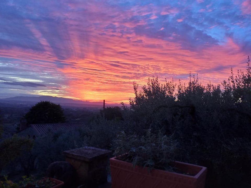 Natural landscape, Sunset