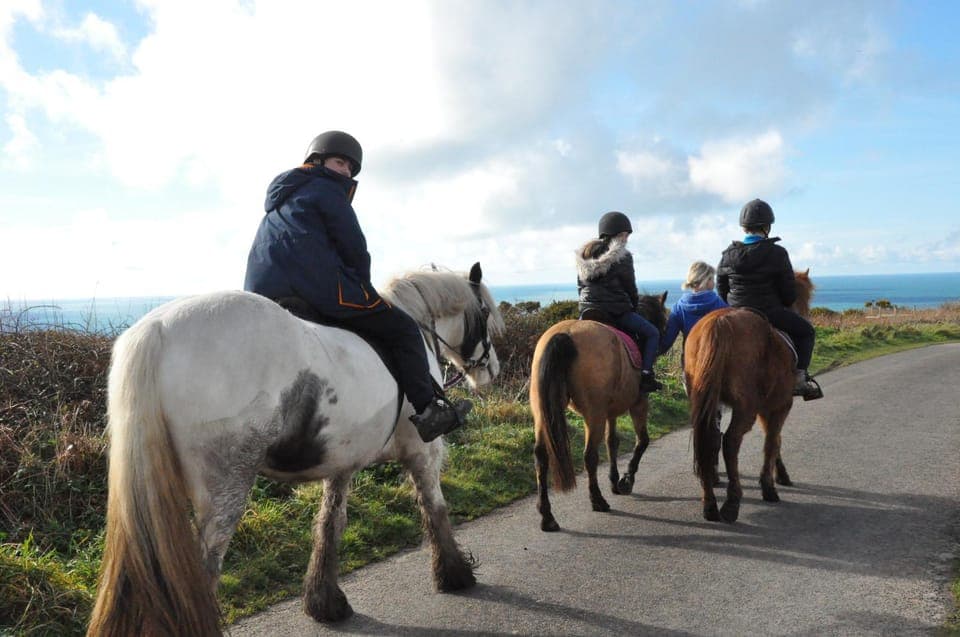 Natural landscape, Horse-riding