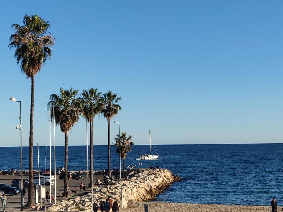 Natural landscape, Sea view
