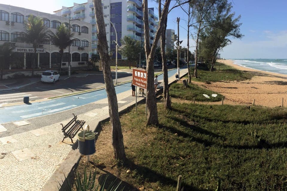 Property building, Facade/entrance, Beach