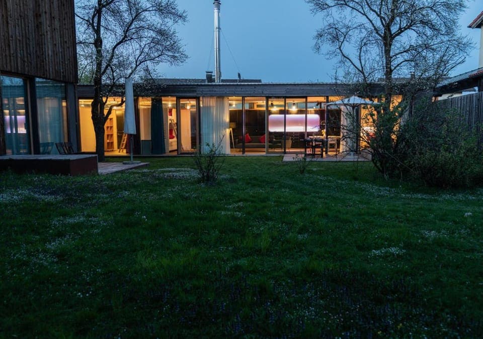 Property building, Garden