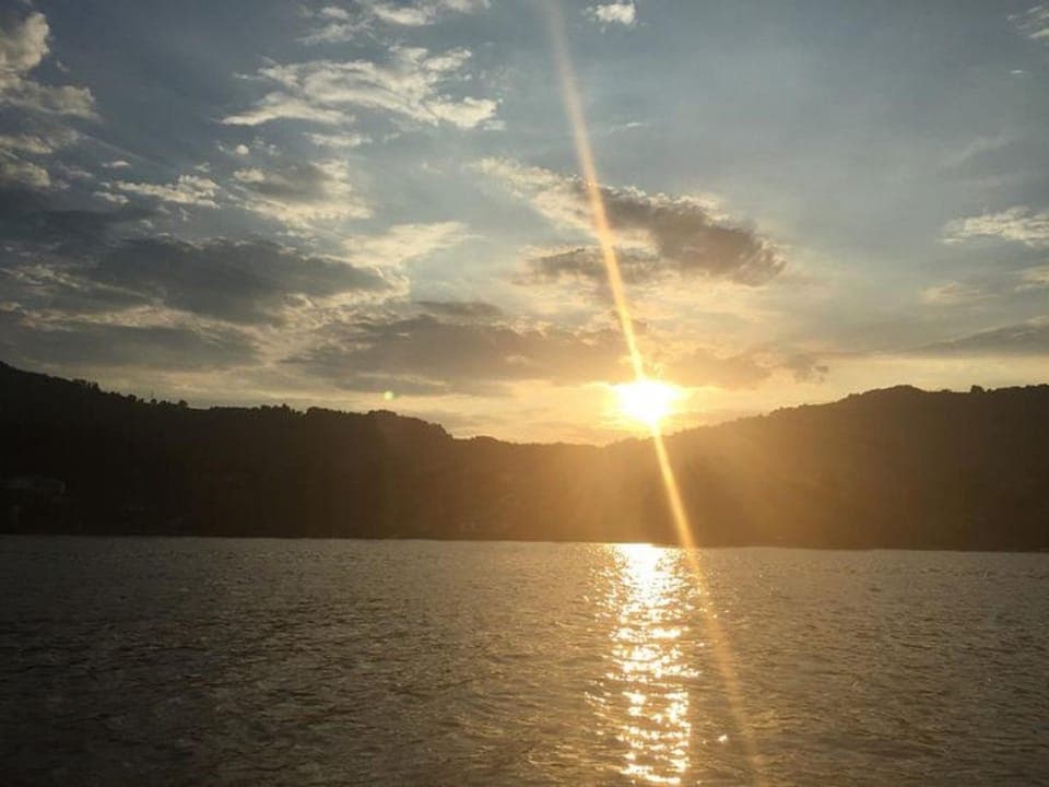 Natural landscape, Sunset