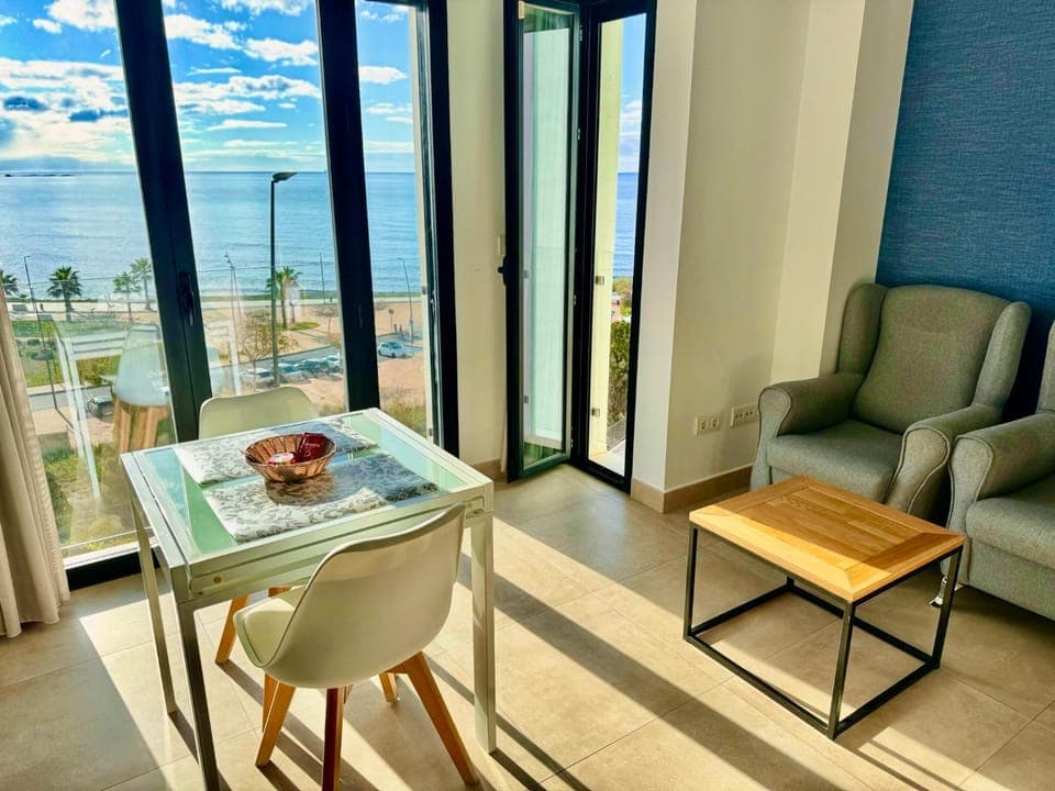 View (from property/room), Living room, Seating area, Dining area