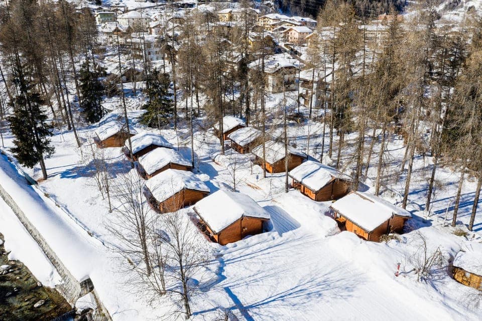 Day, Natural landscape, Bird's eye view, Winter