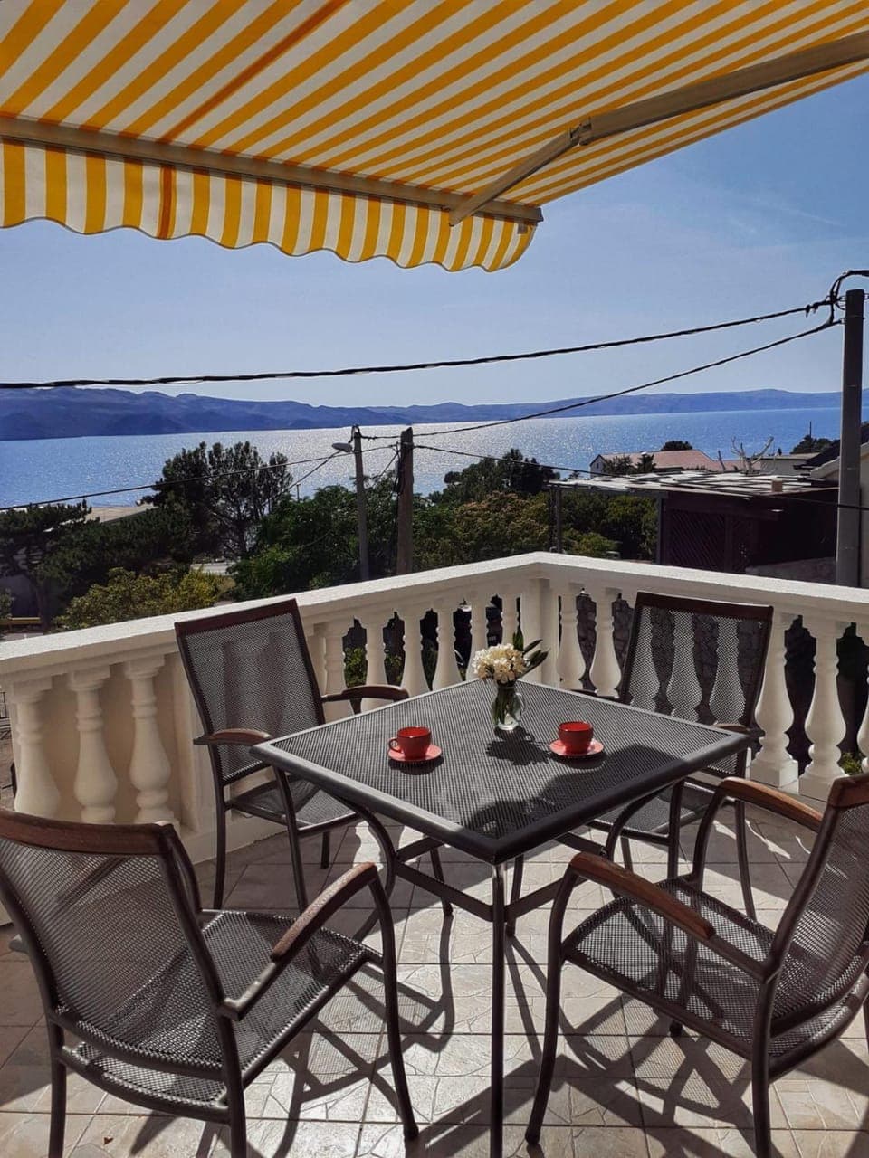 View (from property/room), View (from property/room), Balcony/Terrace, Seating area, Sea view, Sea view