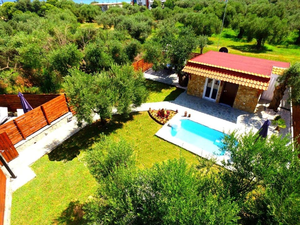 Bird's eye view, Swimming pool