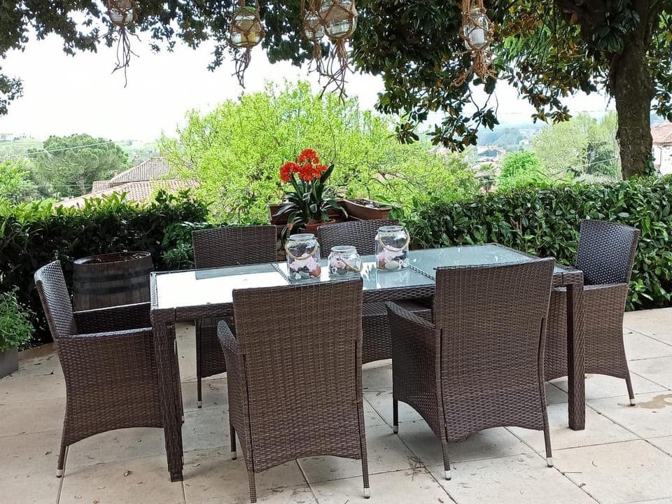 Patio, Garden, Dining area