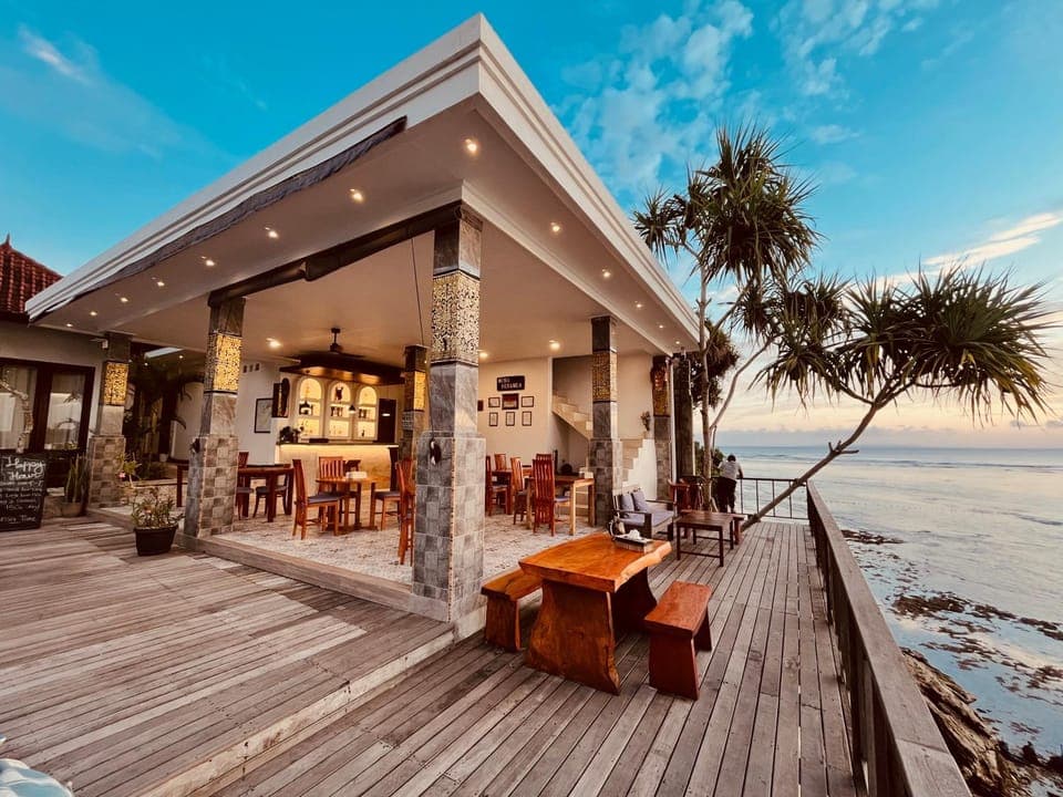 Property building, View (from property/room), Seating area, Sea view
