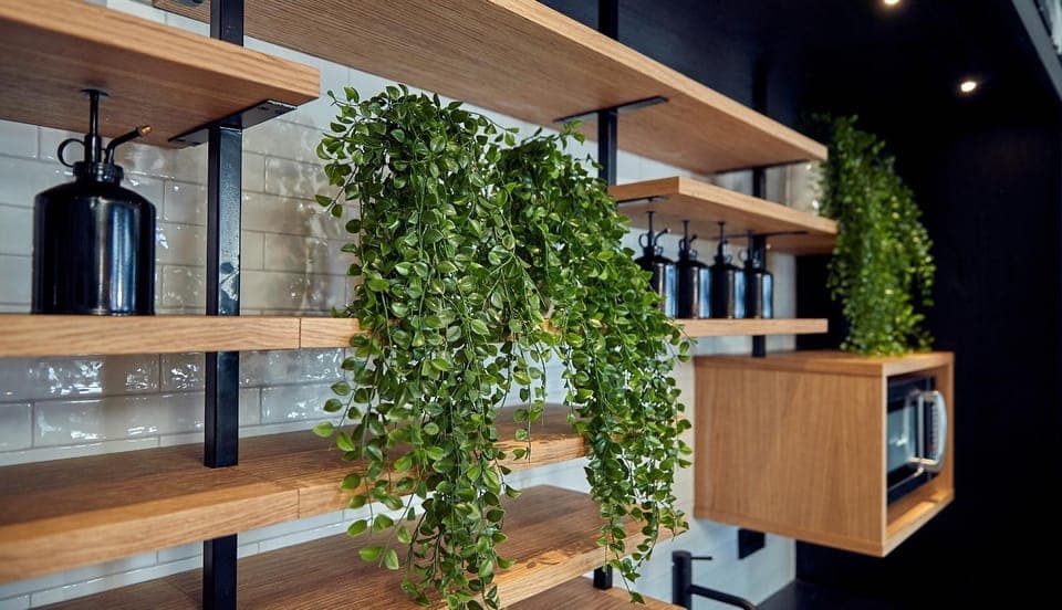 Decorative detail, Communal kitchen