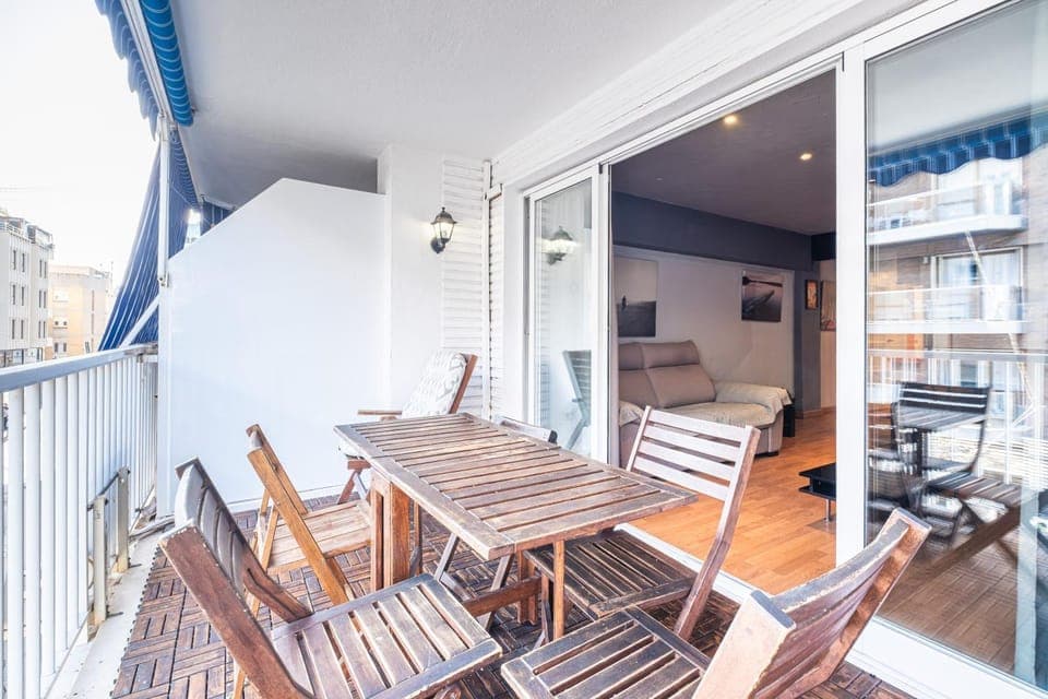 Day, View (from property/room), Balcony/Terrace, Living room, Dining area