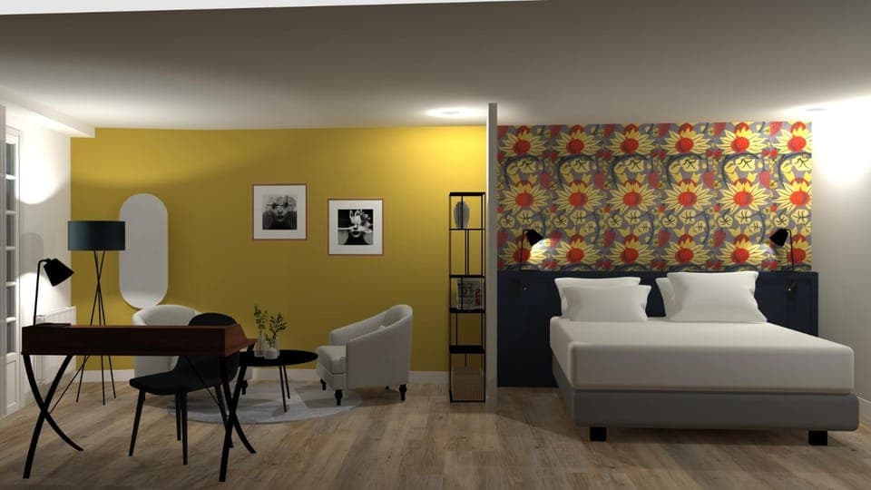 Photo of the whole room