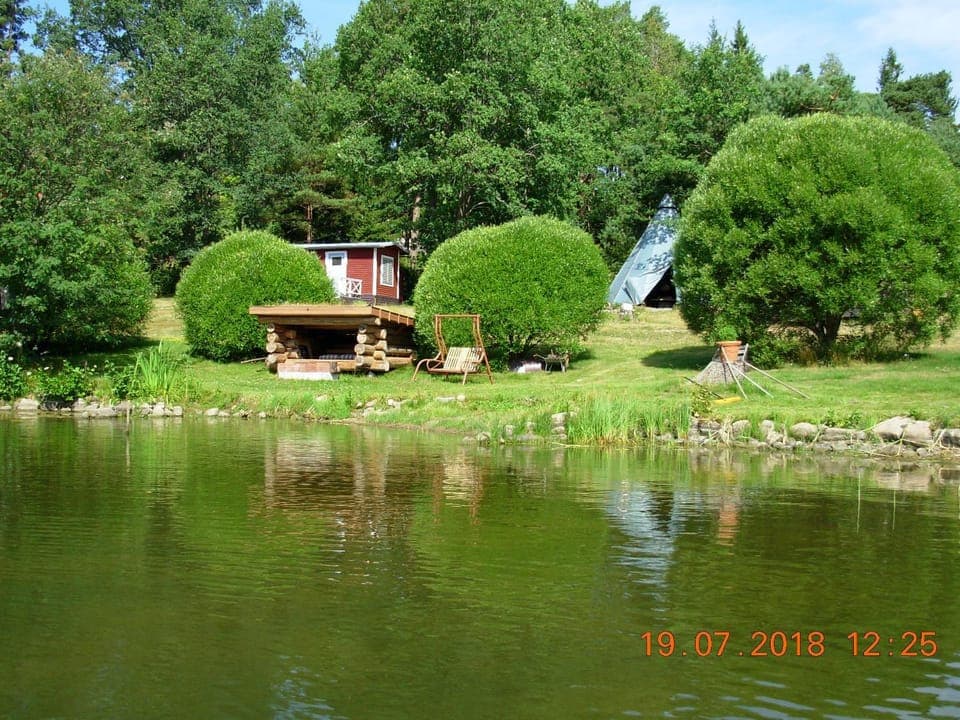 Property building, Beach, Lake view