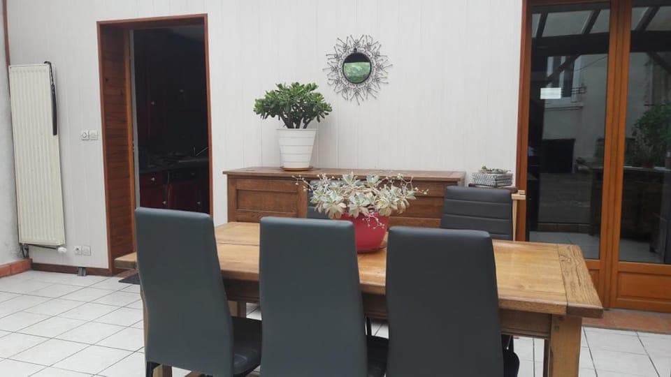 Patio, Facade/entrance, Balcony/Terrace, Inner courtyard view