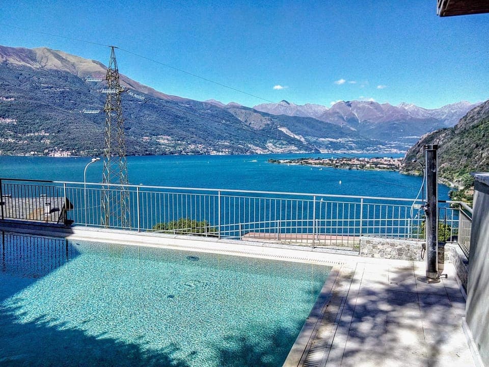 Natural landscape, Lake view, Mountain view, Pool view, Swimming pool