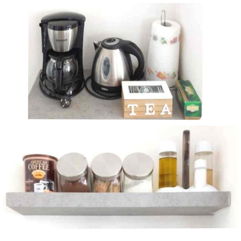 Coffee/tea facilities, Kitchen or kitchenette