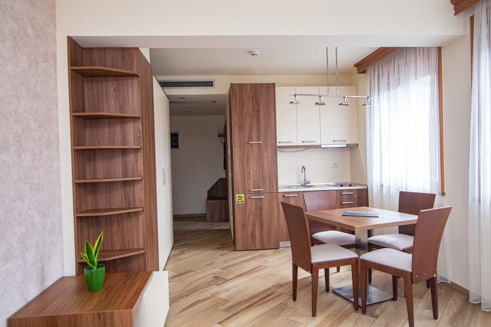 Kitchen or kitchenette, kitchen