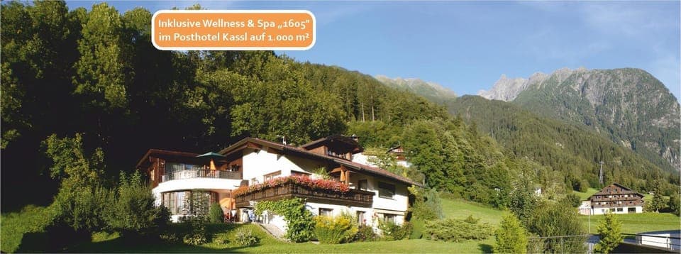 Facade/entrance, Summer, Mountain view