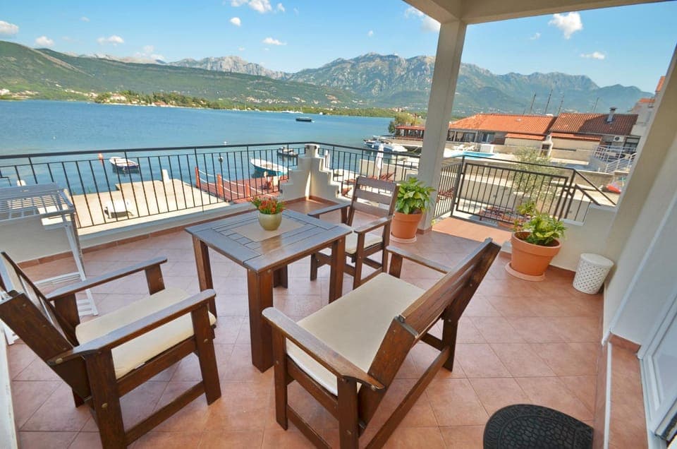 Patio, Natural landscape, View (from property/room), Mountain view, Sea view