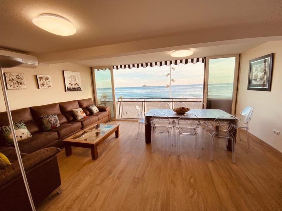 Living room, Seating area, Sea view