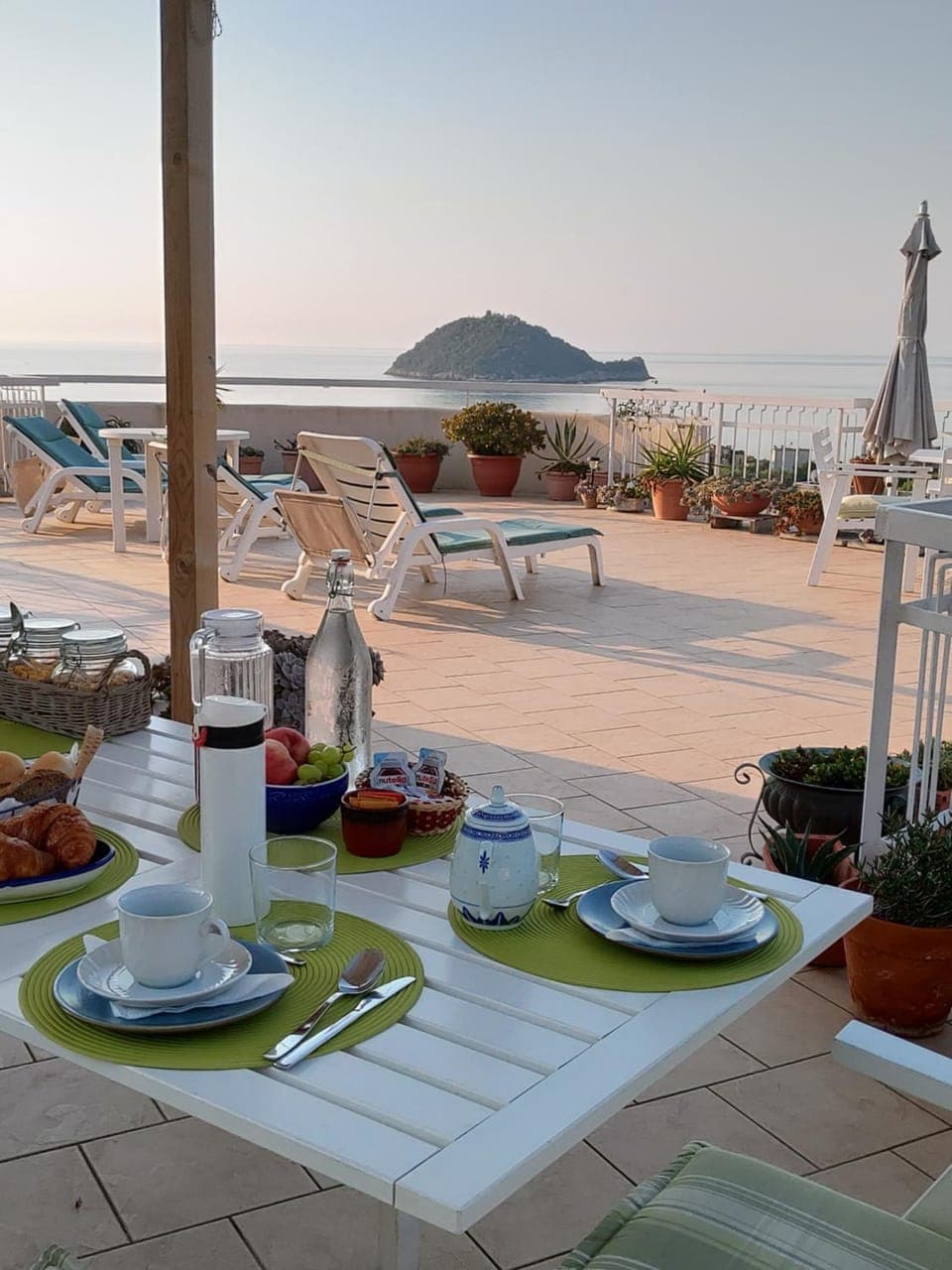 Balcony/Terrace, Sea view, Breakfast