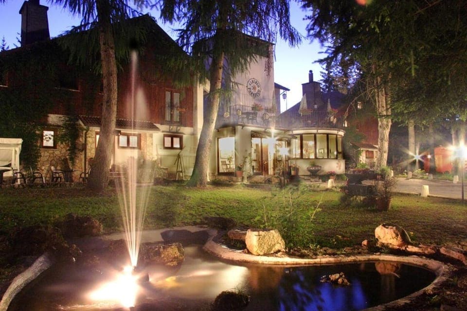 Property building, Garden