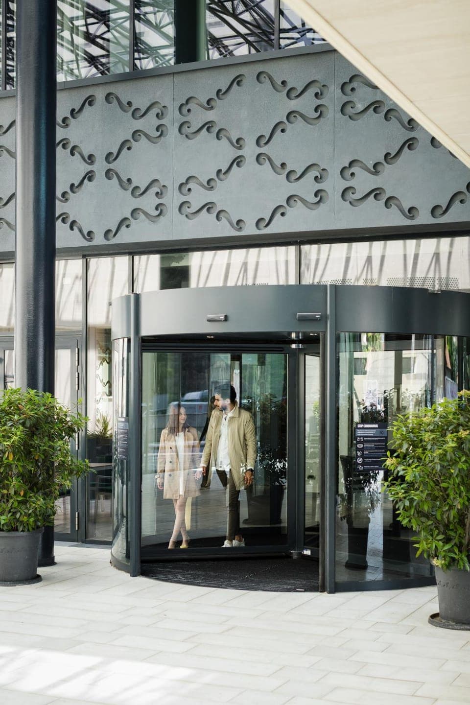 Facade/entrance, Day, People