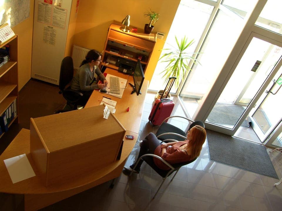 People, Lobby or reception