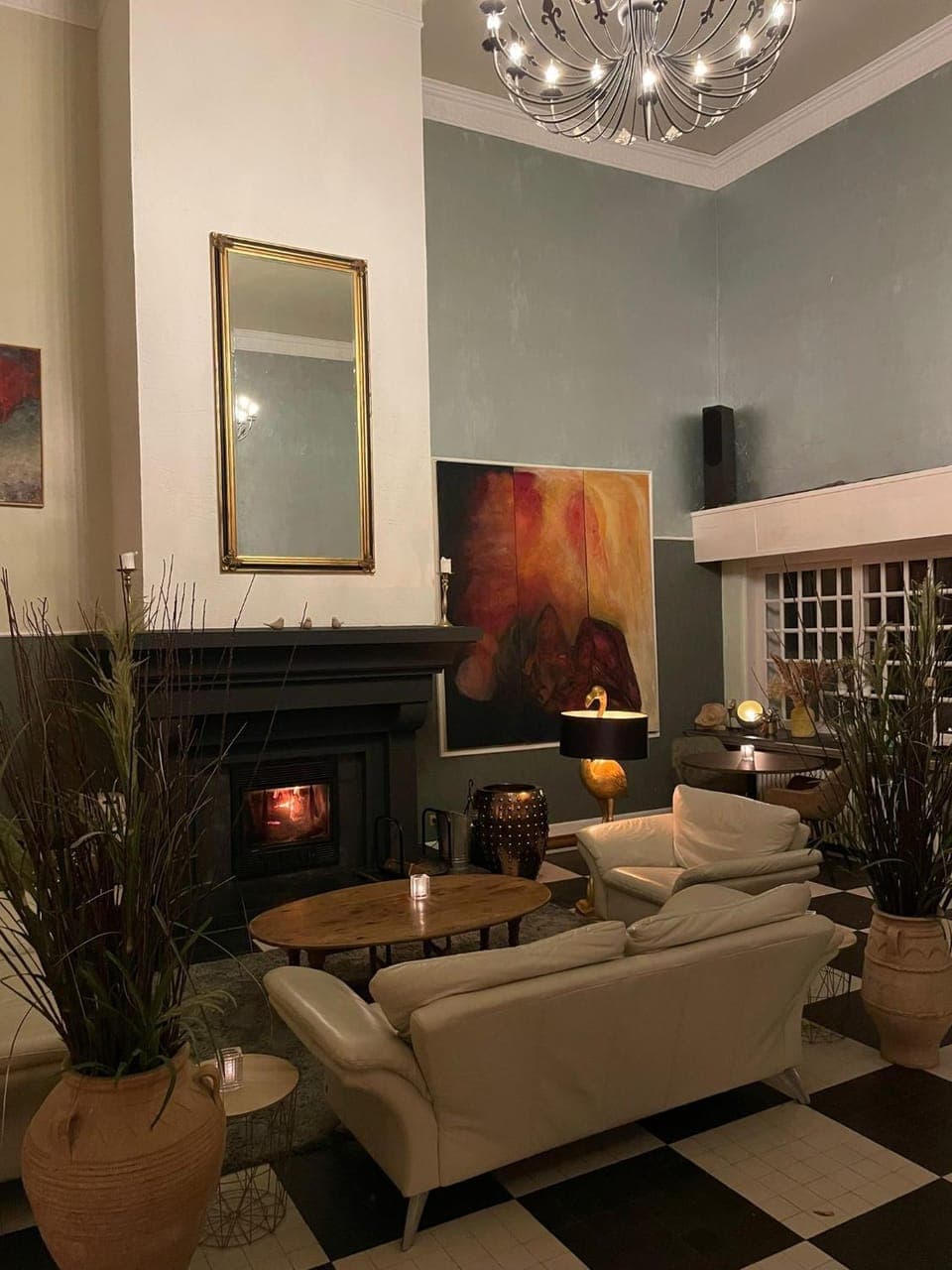 Living room, flat iron