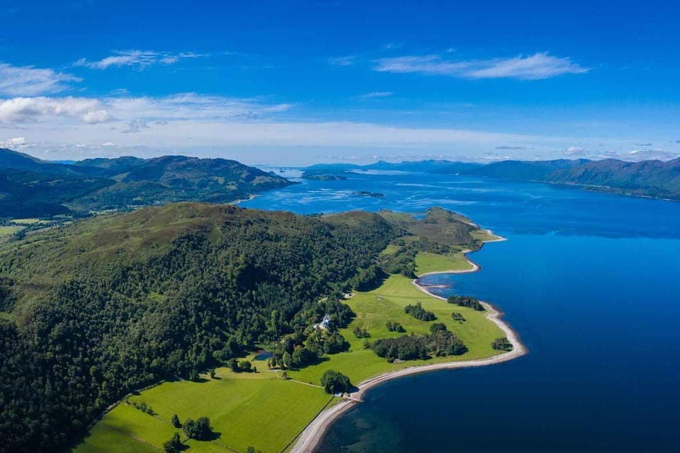 Natural landscape, Bird's eye view