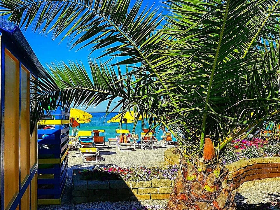 Beach, City view, Sea view