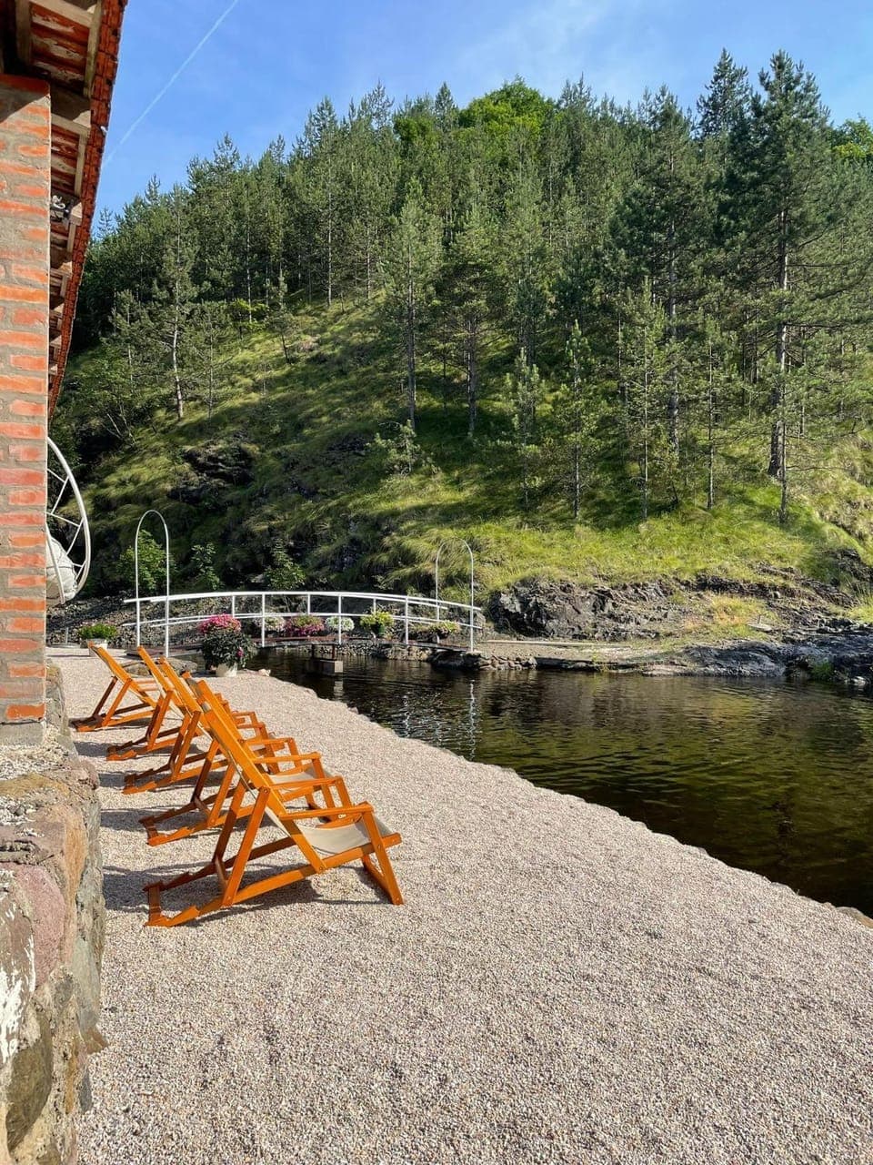 Garden view, River view