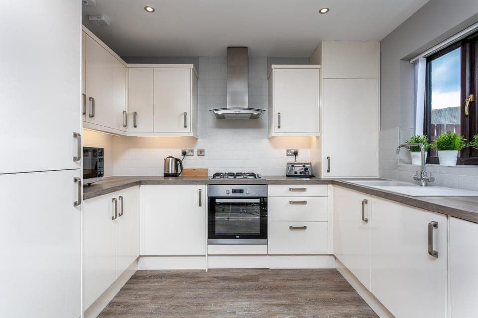 Coffee/tea facilities, Kitchen or kitchenette, dishwasher, pet friendly, stove, toaster