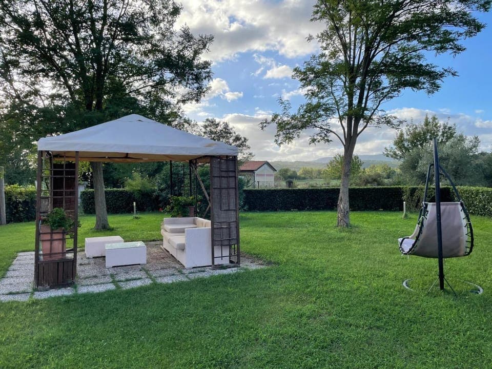 Property building, Patio, Natural landscape