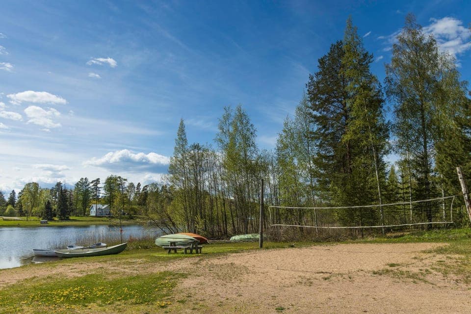 Natural landscape, Beach, Lake view