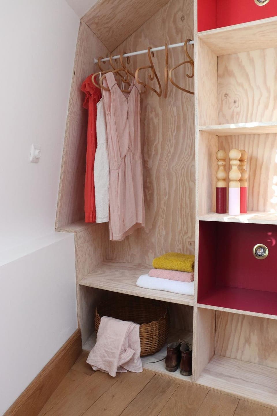 Decorative detail, Bedroom, storage